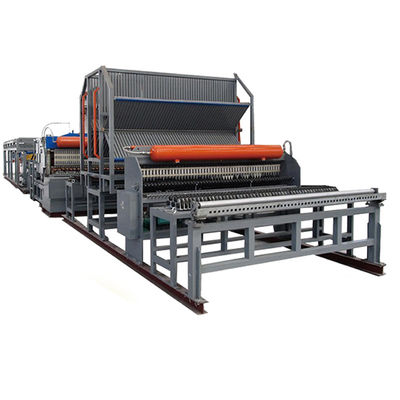 เซอร์โวมอเตอร์ 5mm-12mm Weld Mesh Making Machine Synchronous Control
