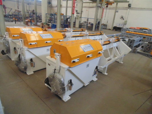PLC ควบคุมเครื่องยืดและตัดลวดเหล็ก ความตรง 2mm/m