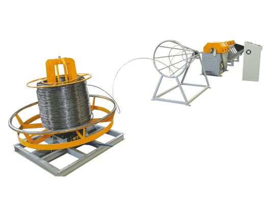 เครื่องควบคุมเชิงตัวเลข 3-6mm Plc Straight And Cut Wire Machine